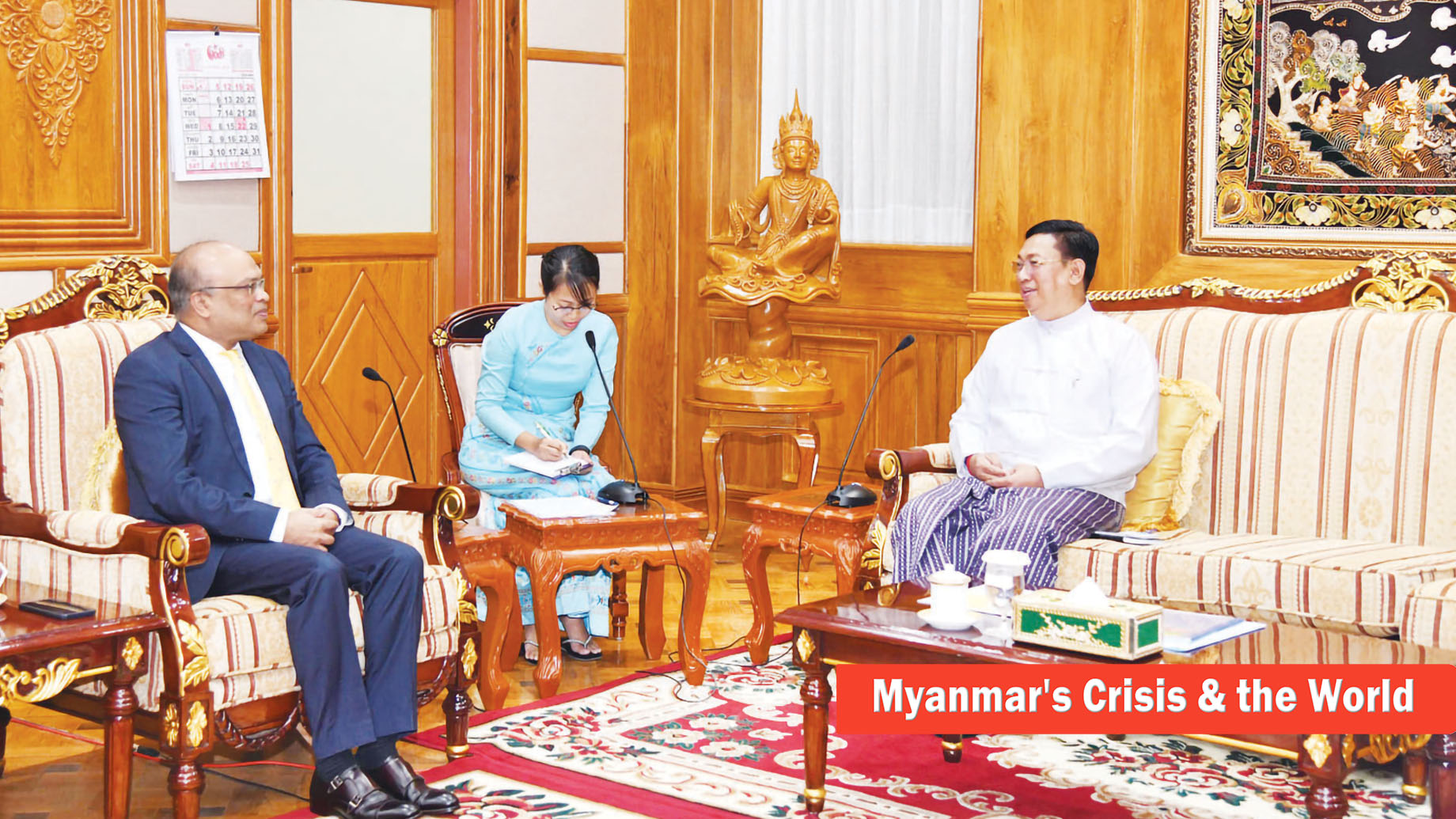 Bangladeshi Ambassador Meets Senior Myanmar Junta Official For Talks