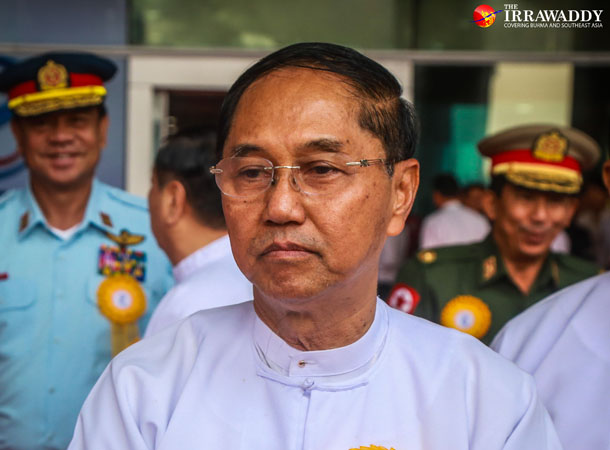 Myint Swe (Vice President 2)(Photo: Pyi Kyaw/The Irrawaddy)