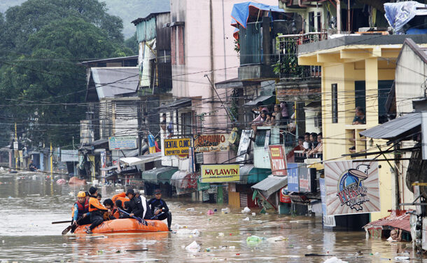 Clear Skies Reveal Devastation of Philippine Flood