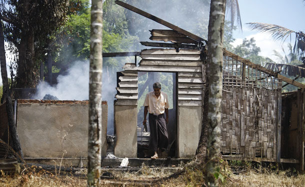 Victim of Arakan Violence Mourns Mother Left Behind