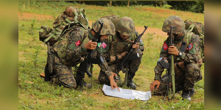 Arakan Army Raids Myanmar Military Base in Northern Rakhine