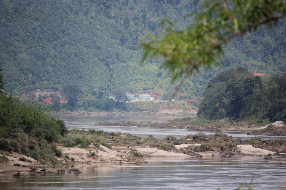 The Myitsone dam site, as seen in 2013. (Photo: Nyein Nyein / The Irrawaddy)