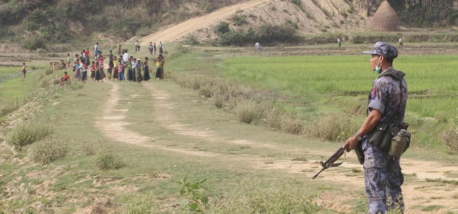 Four Border Police Missing in Rakhine State Boating Accident