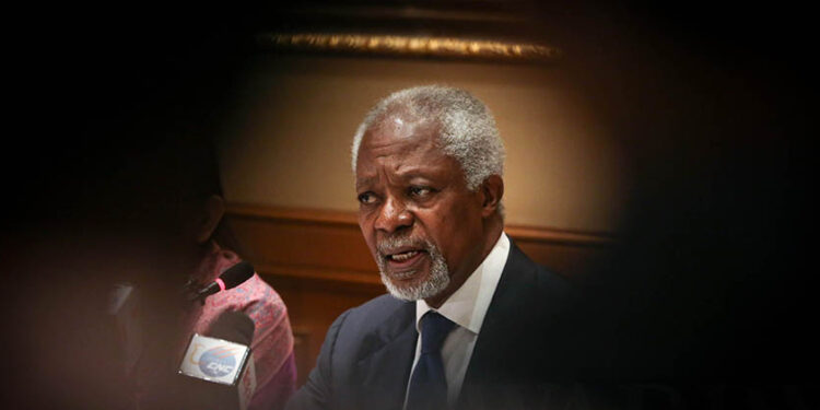 Kofi Annan Denounces Attacks In Rakhine