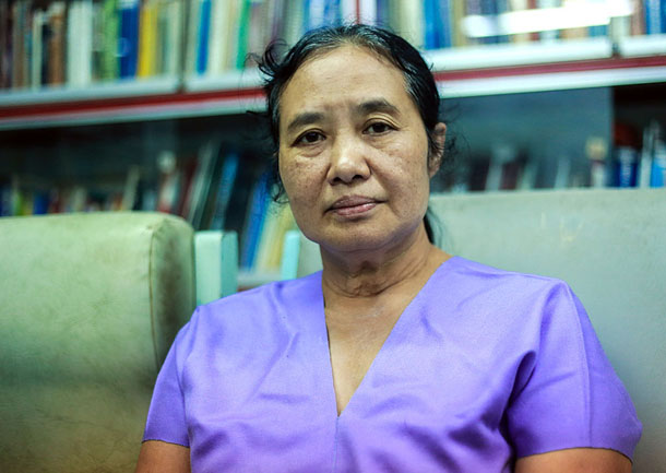 Dr. Cynthia Maung, founder of the Mae Tao Clinic on the Thai-Burma border. (Photo: JPaing / The Irrawaddy)