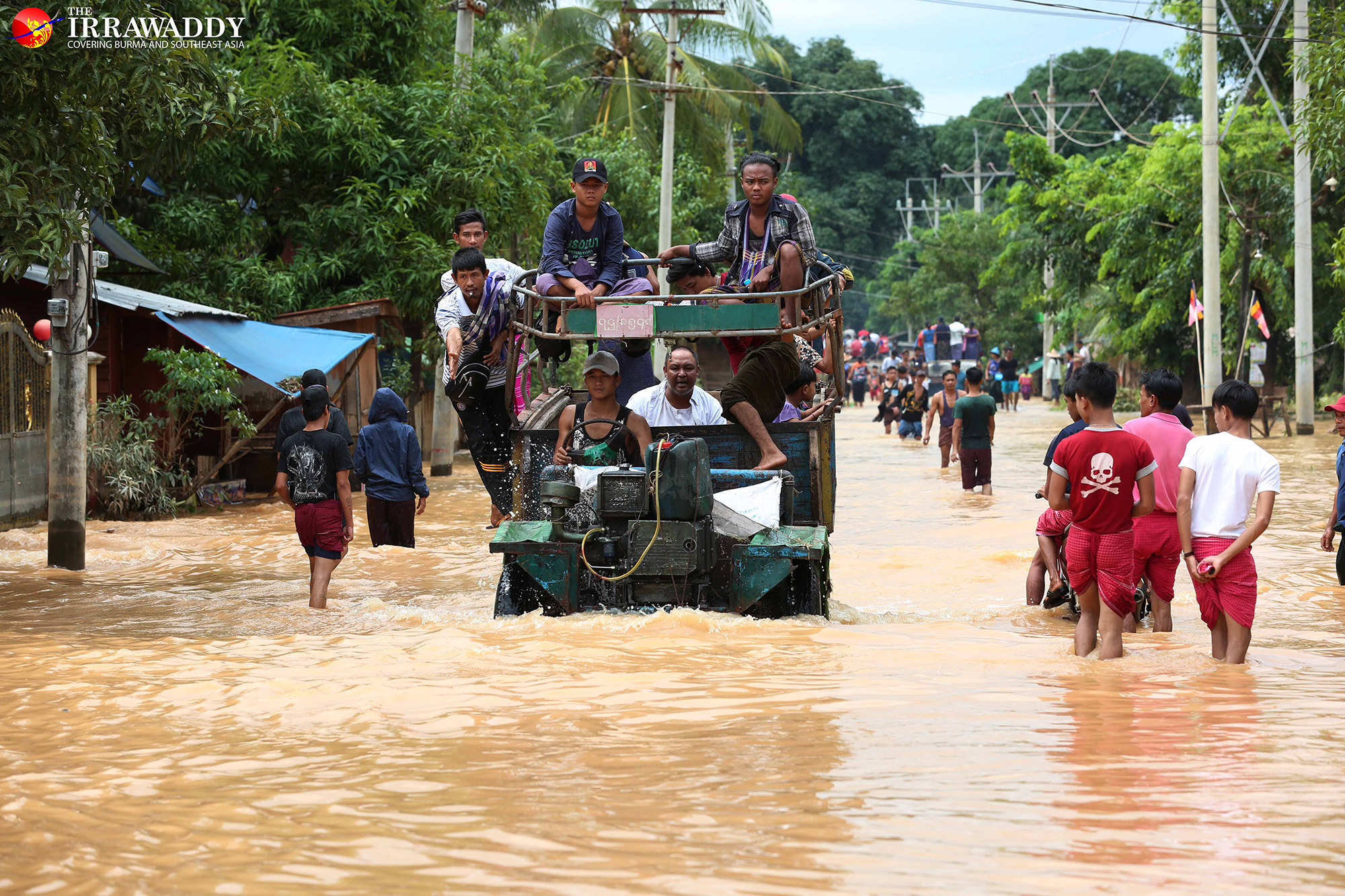 On the Ground with Rescue Workers and Flood Victims in Myanmar’s Mon State