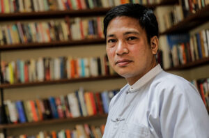 Thant Myint U of the Yangon Heritage Trust (Photo: JPaing / The Irrawaddy)