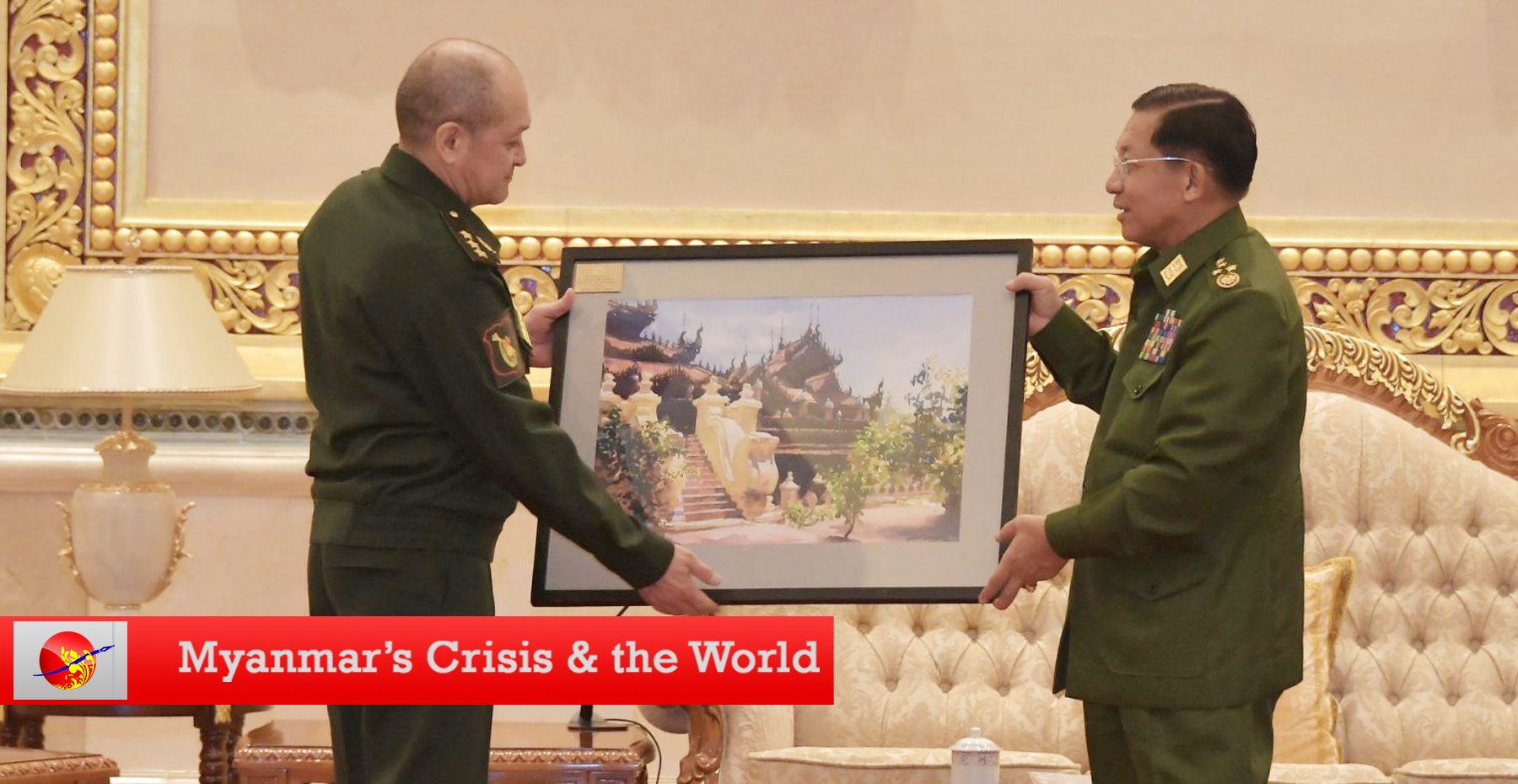 Top Russian General Meets With Myanmar Junta Chief