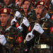 Soldiers take part in an Armed Forces Day parade in Naypyitaw in March 2018. / Myo Min Soe / The Irrawaddy