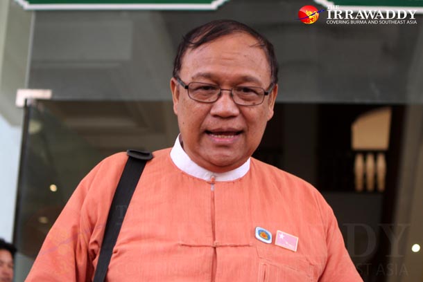 Thant Zin Maung (Transportation and Telecommunications Minister)(Photo: Myo Min Soe /The Irrawaddy)