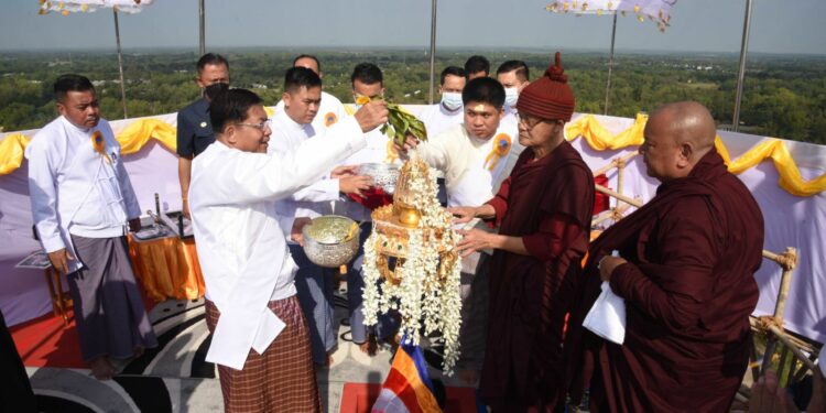 More Than Meets the Eye Myanmar Junta Leader s Renovation of Pagoda