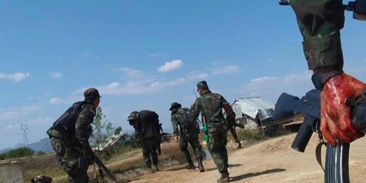 Dozens of Junta Soldiers Killed in Sagaing, Kayah, Myanmar Resistance ...