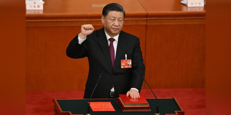 China's Xi Handed Historic Third Term As President