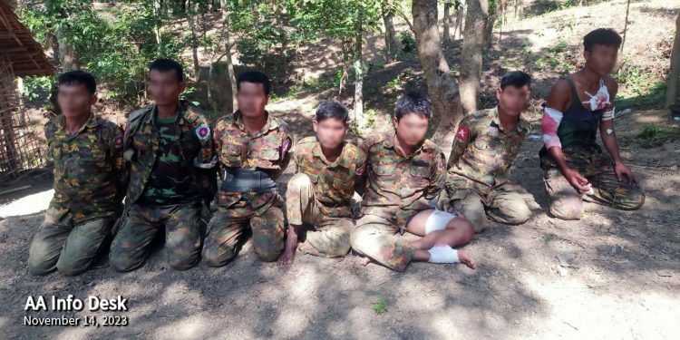 Myanmar Resistance Calls on Junta Troops to Surrender For Their Own Safety