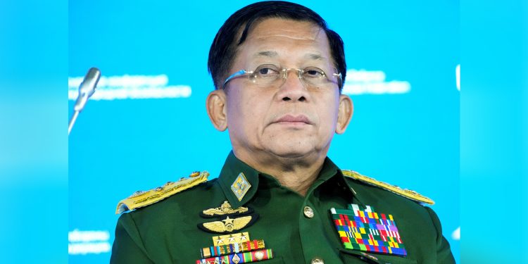 As Myanmar’s Junta Loses Control, Its Coup Leader Ratchets Up His Blame Game