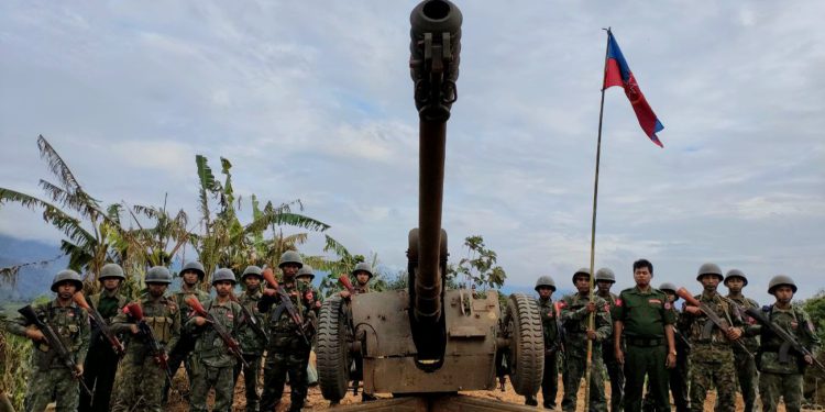 Arakan Army Captures Second Myanmar Junta Outpost In Chin State