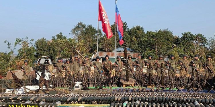 Over 100 Myanmar Junta Soldiers Surrender to Arakan Army After