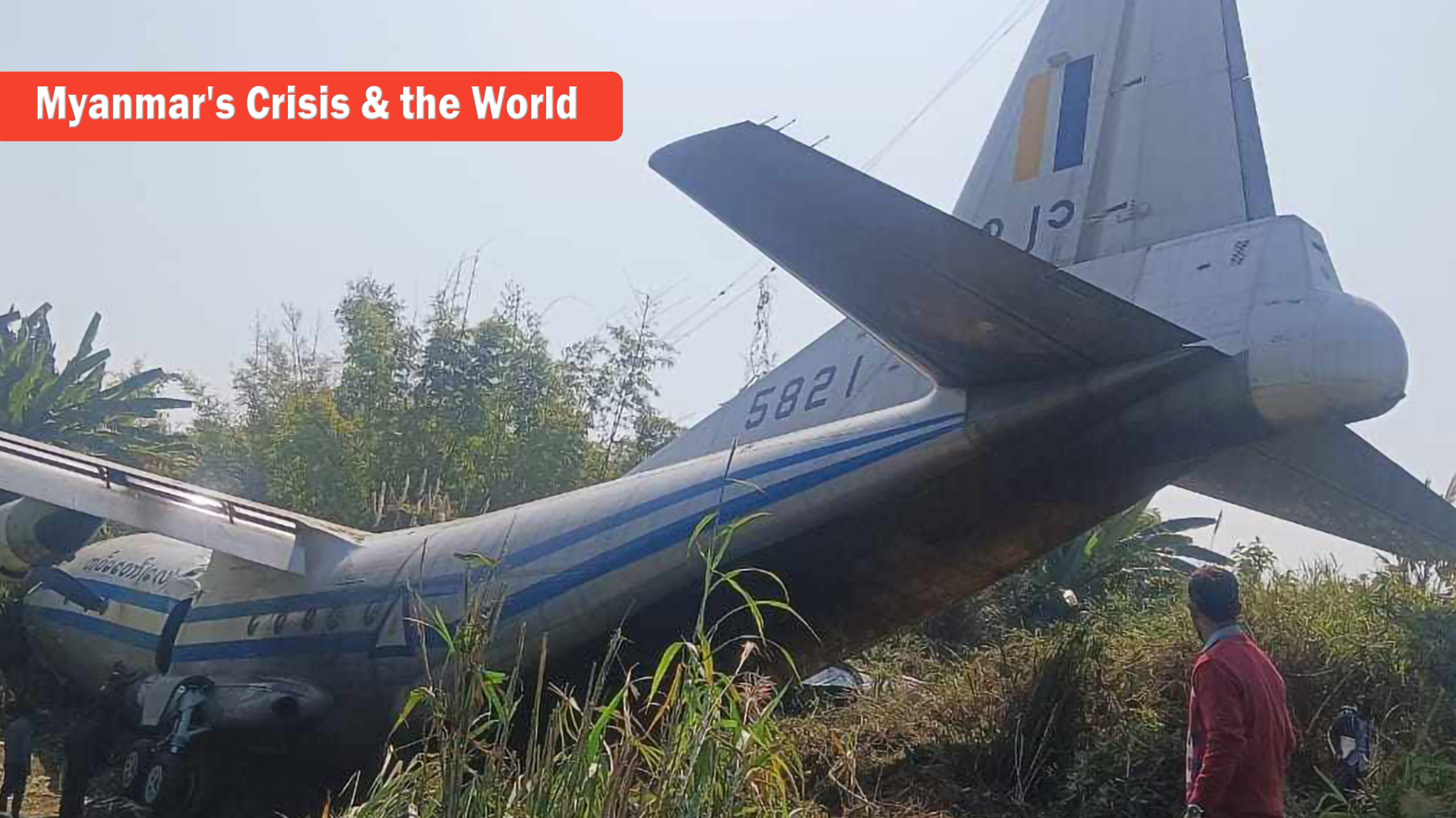 12 Injured as Myanmar Military Plane Overshoots India Runway