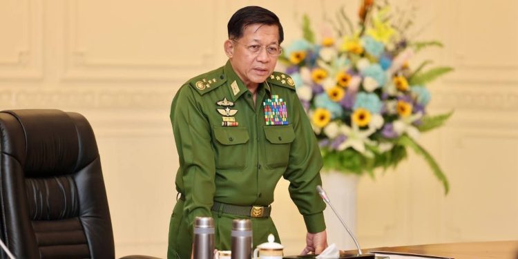 Min Aung Hlaing’s New Year Address: It’s Time to Pray For Myanmar