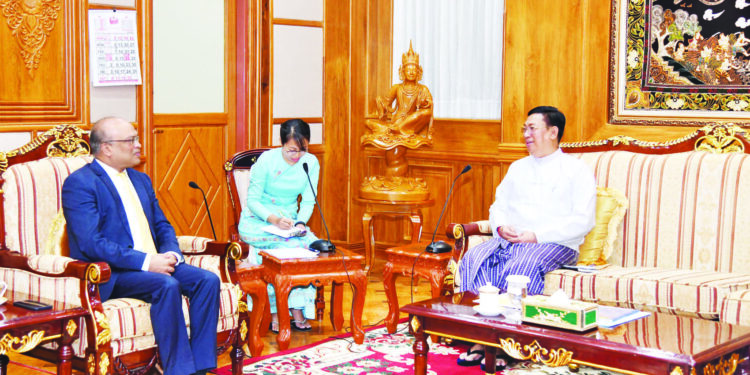 Bangladeshi Ambassador Meets Senior Myanmar Junta Official for Talks