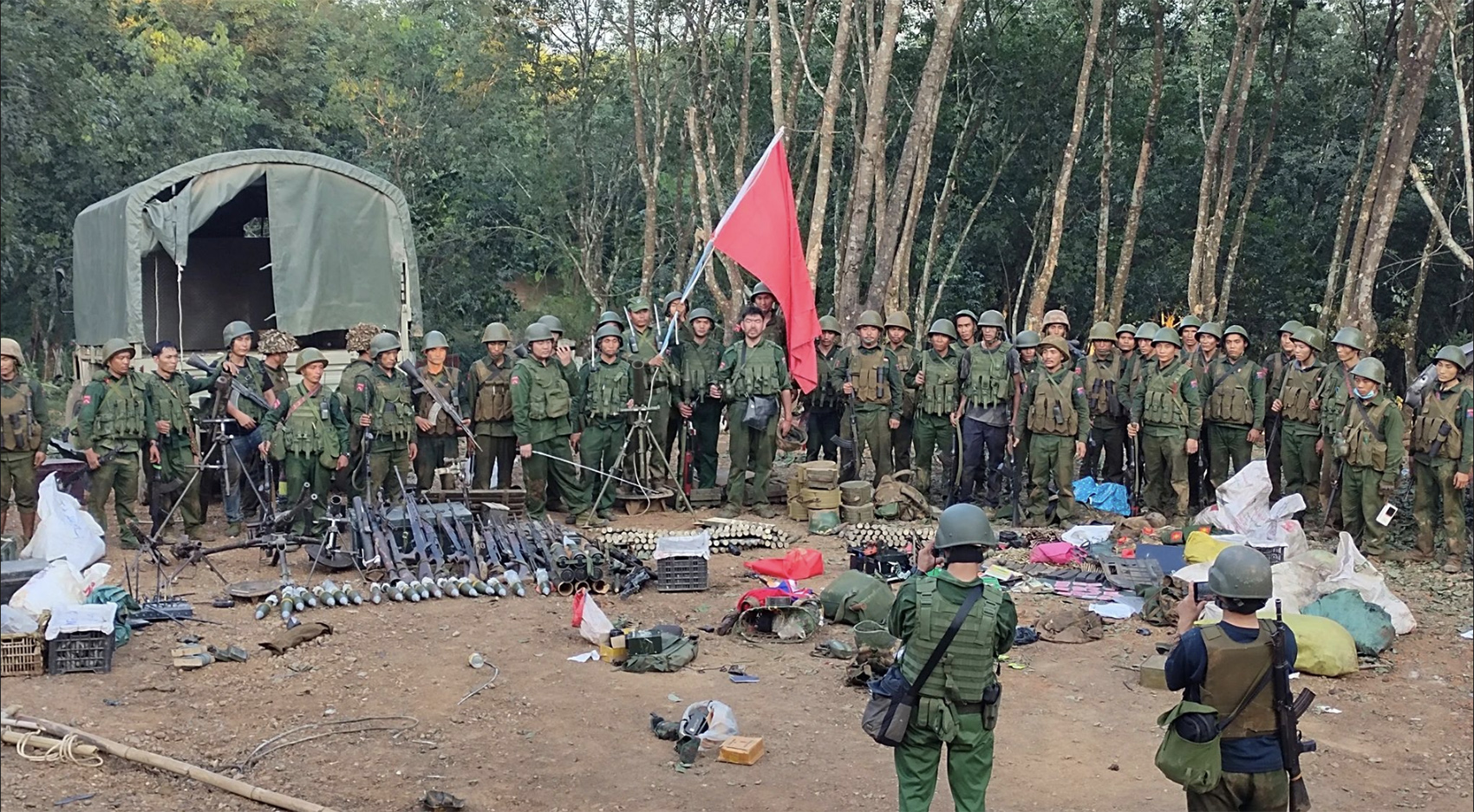 Rifle Fire Audible in Lashio as Rebels Encircle Myanmar Junta Stronghold