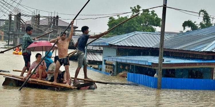 Thousands In Need Of Rescue As Severe Floods Hit Myanmar’s Myitkyina