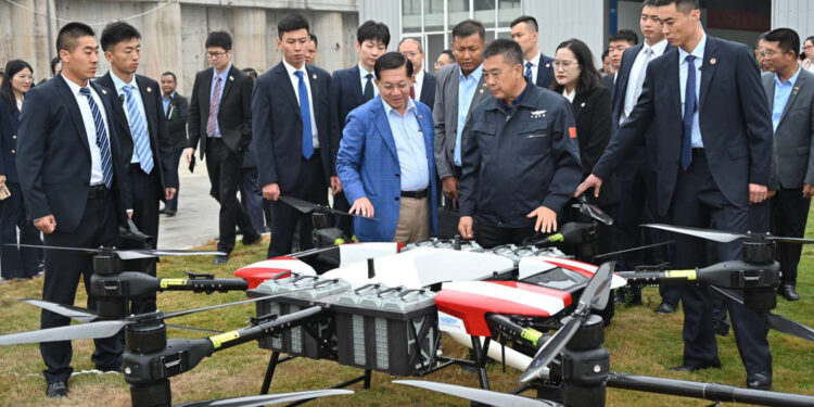 Myanmar Junta Chief Homes in on Chinese Drones as Resistance-Buster