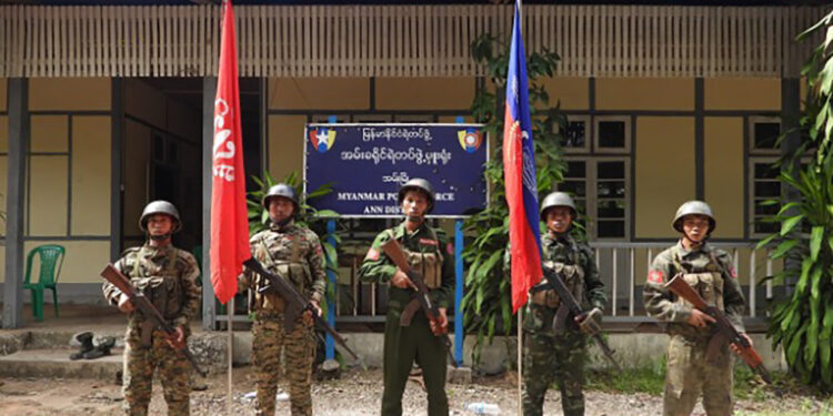 Rakhine Rebels Take Complete Control of Taungup Township