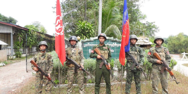 Myanmar Junta Loses Second Command HQ as AA Triumphs in Rakhine