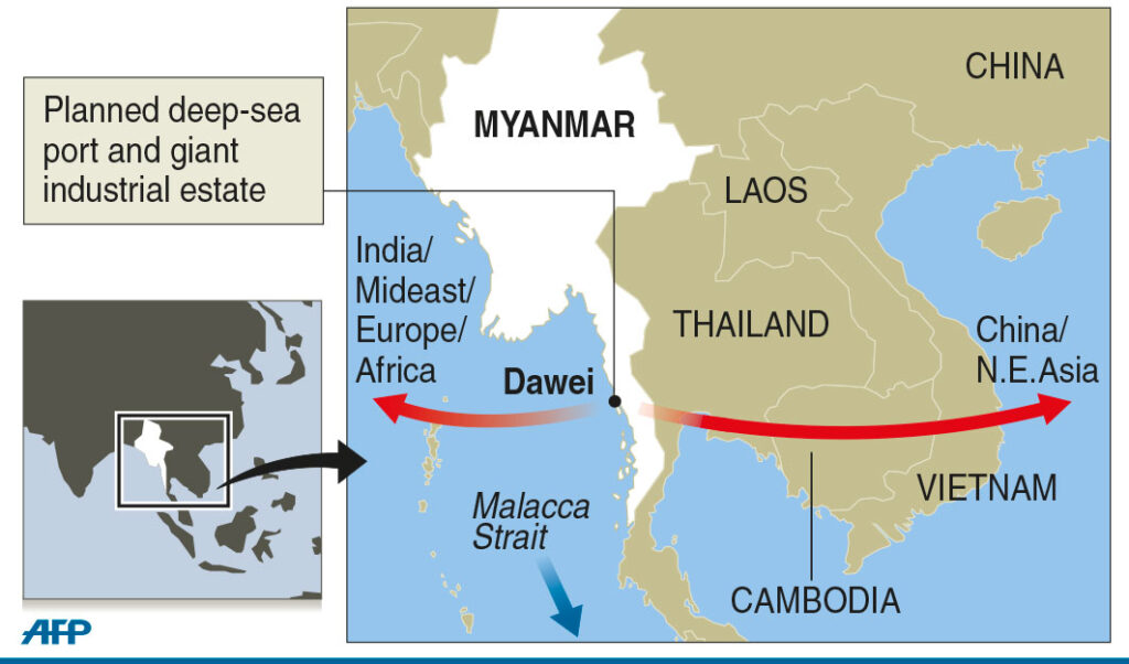 Russia Reaffirms Interest in Troubled Port Project in Southern Myanmar